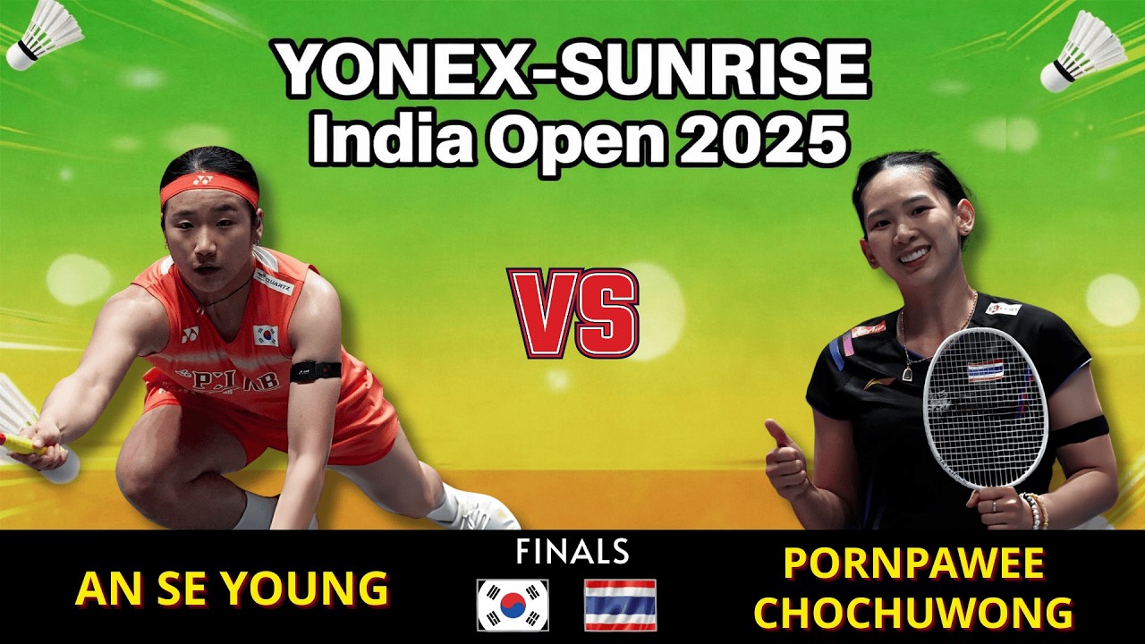 🔥 UNSTOPPABLE 🔥 An Se Young (안세영) (KOR) vs P. Chochuwong (THA) | Full Score | Full HD 1080p