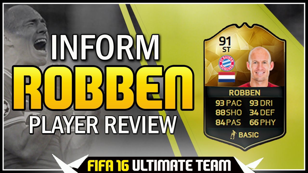 INFORM ROBBEN PLAYER REVIEW!! FIFA 16