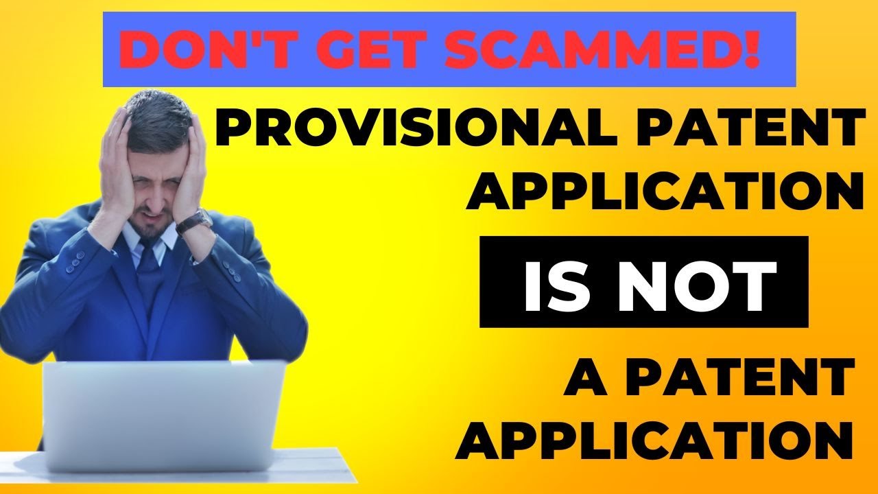 What is a Provisional Patent Application? Warning - it is NOT a real patent application!