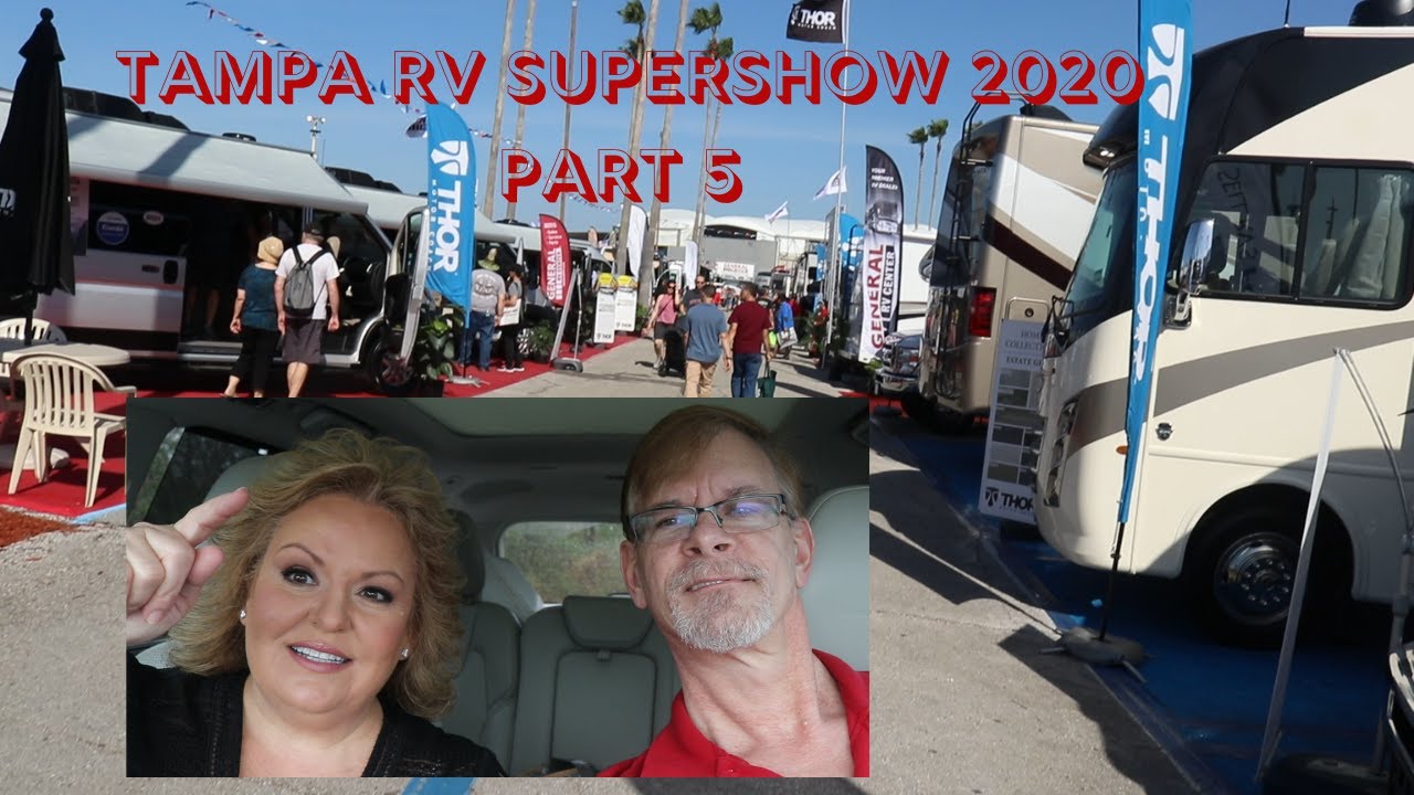 Tampa RV Supershow walkthrough Tampa RV Supershow 2020 Part 5 YouTube