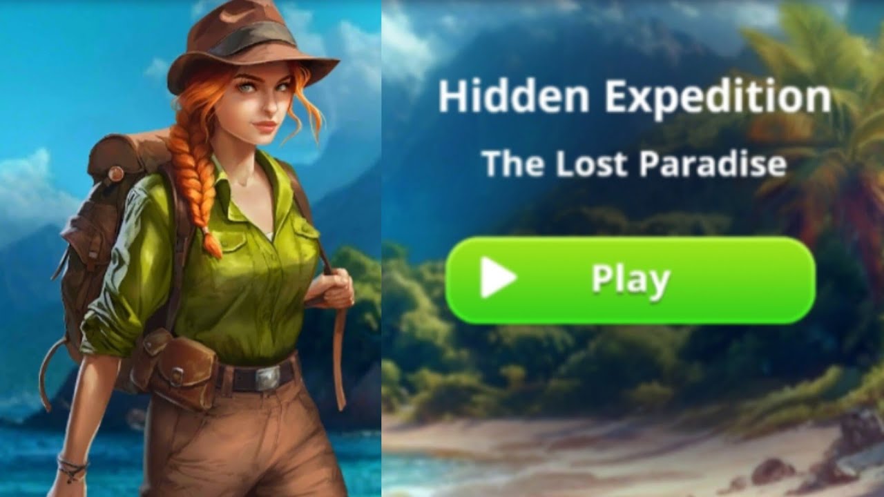 Hidden Expedition The Lost Paradise FULL walkthrough