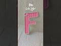 Diy 3d Cardboard Letter🌷#famincrafty#diy#craft#ytshorts #viralshort #shortfeed #shorts #diy 3d F