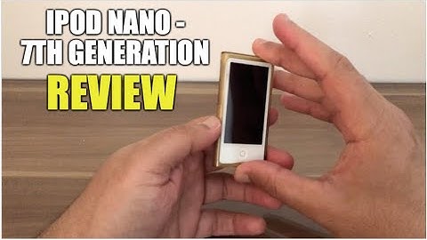 iPOD NANO - 7th GENERATION REVIEW | NEW