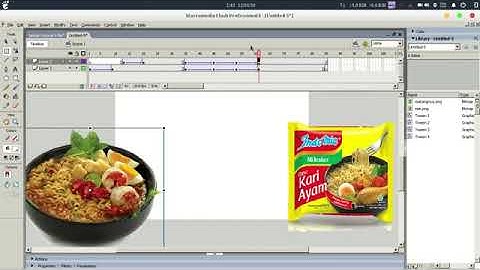 Membuat iklan di Macromedia Flash