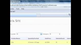 ASP.NET Dynamic Data scaffolding Part-4