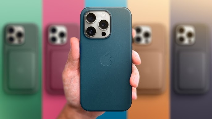Carcasa de FineWoven con MagSafe para el iPhone 15 Pro Max - Color