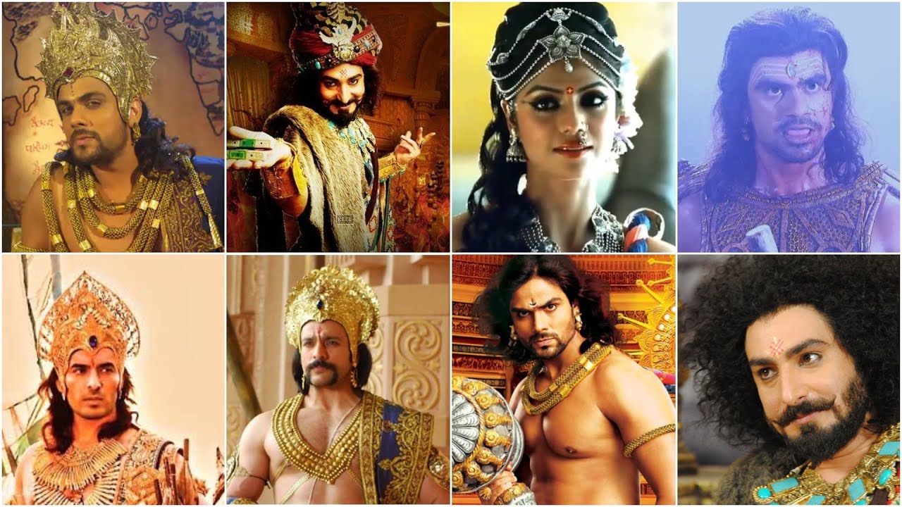 Rankings Of Negative Characters of Star Plus Mahabharat That ...
