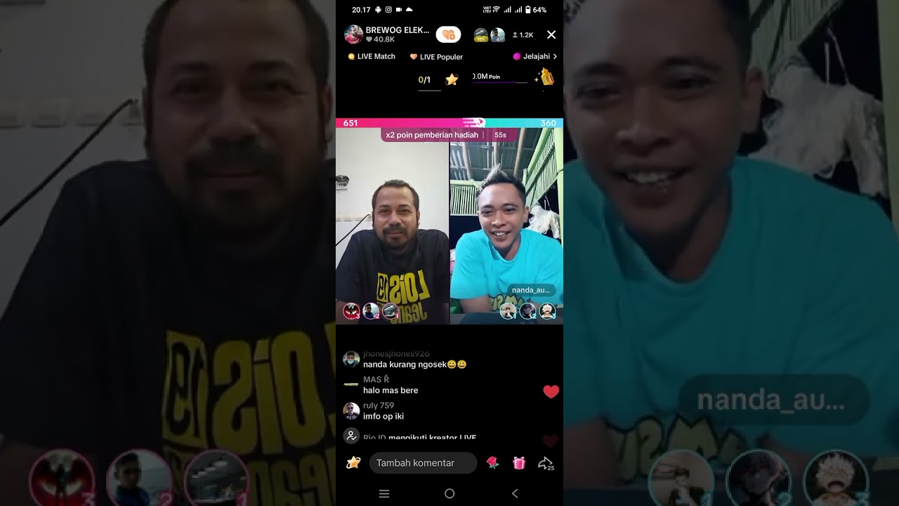 PK lagi Masbre vs Mas jayus 😂