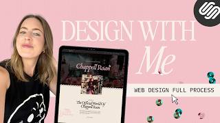 design with me: website makeover for chappell roan (using elyra, our newest template!)