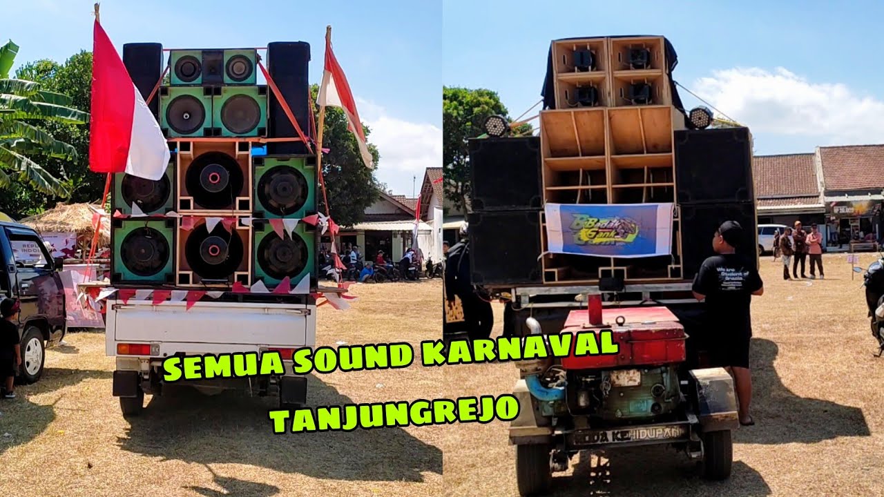karnaval desa tanjungrejo sound system sudah siap horeg