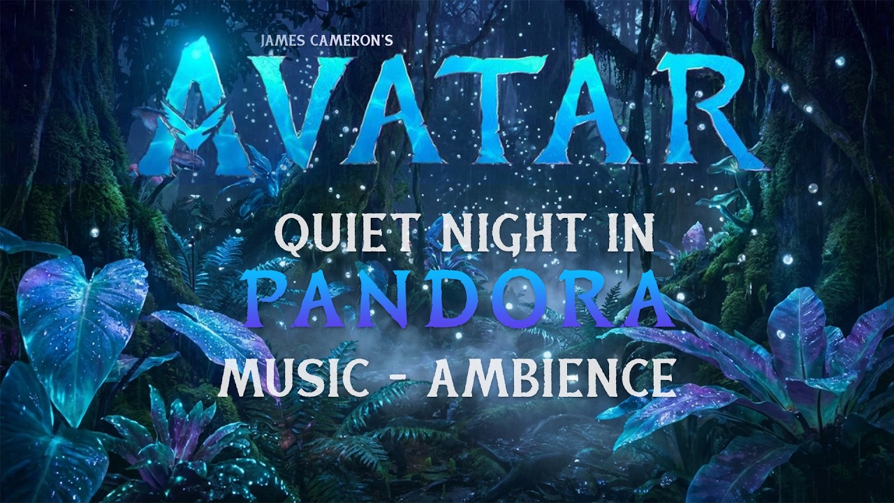 Pandora Jungle Ambience 🌿 Alien Forest Sounds of Pandora | Magical Avatar World for Relaxation