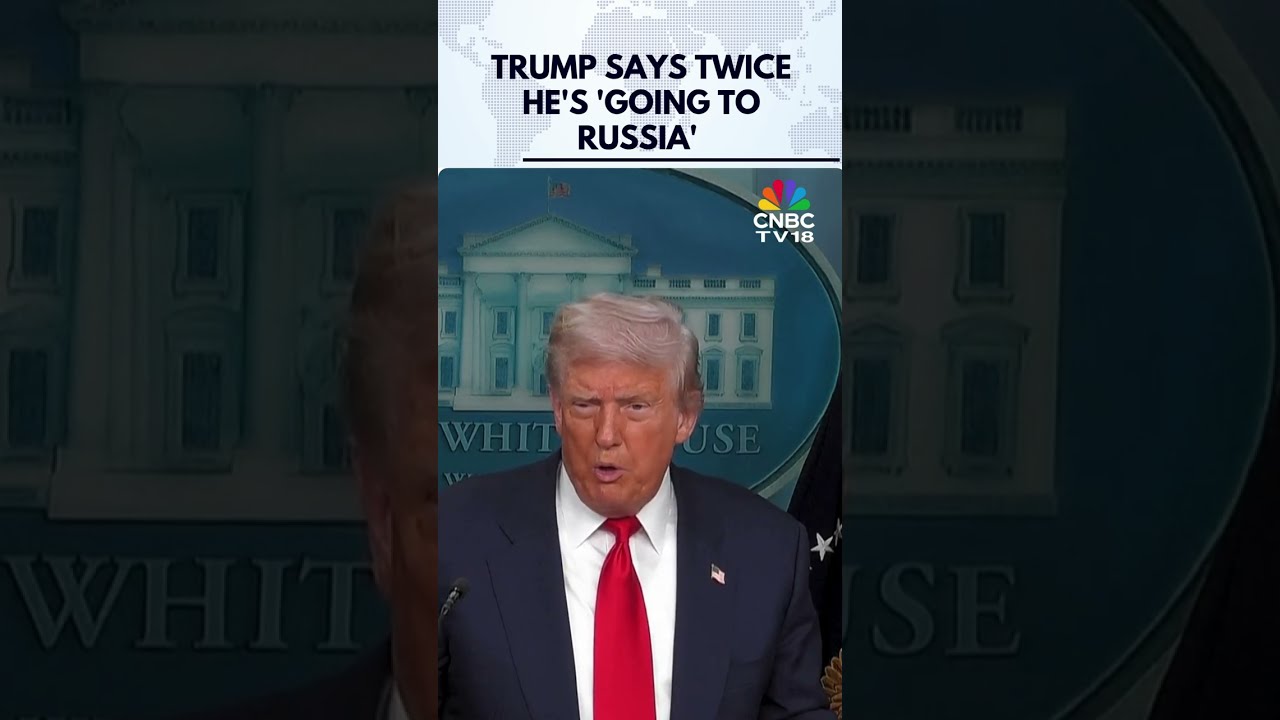 MOMENT Trump Says Twice He S Going To Russia Instead Of Alaska For Ukraine Talks N18G