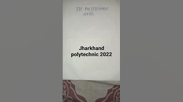 jharkhand polytechnic 2022 form