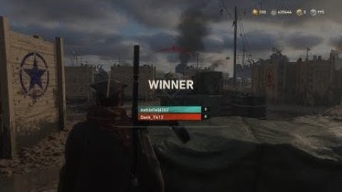 Call of Duty®: WWII 1v1 win m1a1 carbine 3 to 0 30 seconds