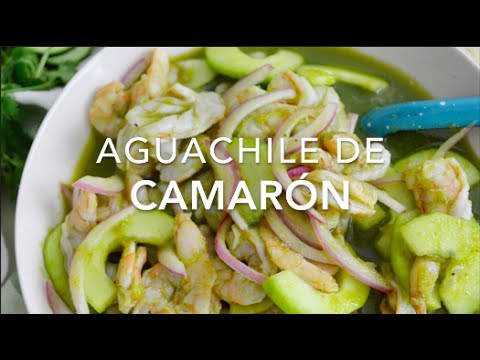 Aguachile de camarón - Pizca de Sabor