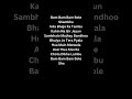 Bam Bam Bam Bole Shambhu Uda Bheje Ka Tambu #rashmikamandanna #sikandar #lyrics