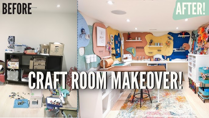 Office/Craft Room Makeover Reveal! - Mom Endeavors