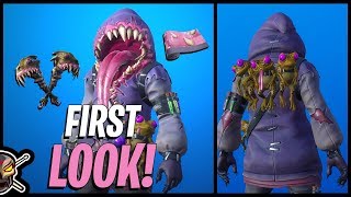 BIG MOUTH First Look \& Gameplay | GNASHERS | Toothsome Wrap | Widow's Web (Fortnite Battle Royale)