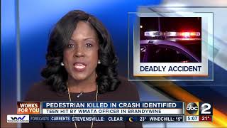 Teen hit and killed while crossing highway in Brandywine identified