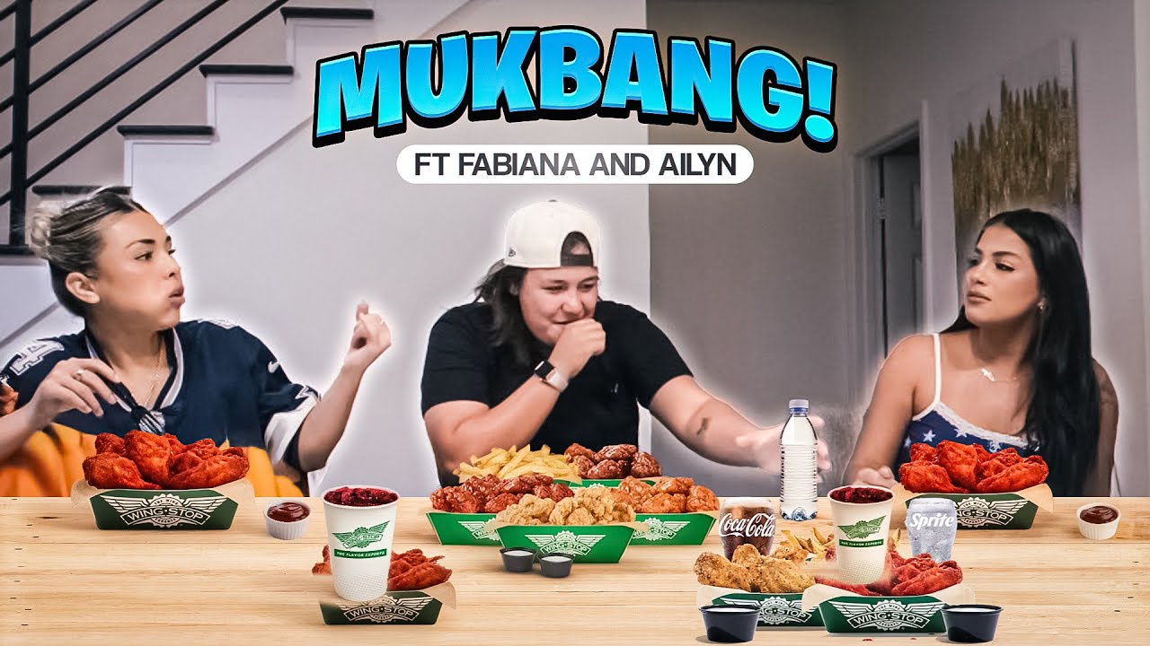 Mukbang with Fabiana and Ailyn!