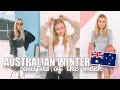 AUSSIE WINTER: What I wore this week!!