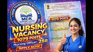Ggs Govt Hospital Nursing Vacancy 2026 1079 Posts Nursing Officer 288 Delhi Govt Job