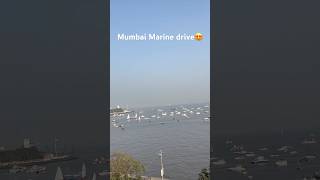 MUMBAI MARINE DRIVE 😍😱 😱 from Rooftop Restaurant! 😍🥰 #shorts #mumbai #trending