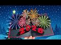 DIY 2026 New Year Pop-Up Card 🎆 | Easy Paper Fireworks Card Tutorial | DG Handmade