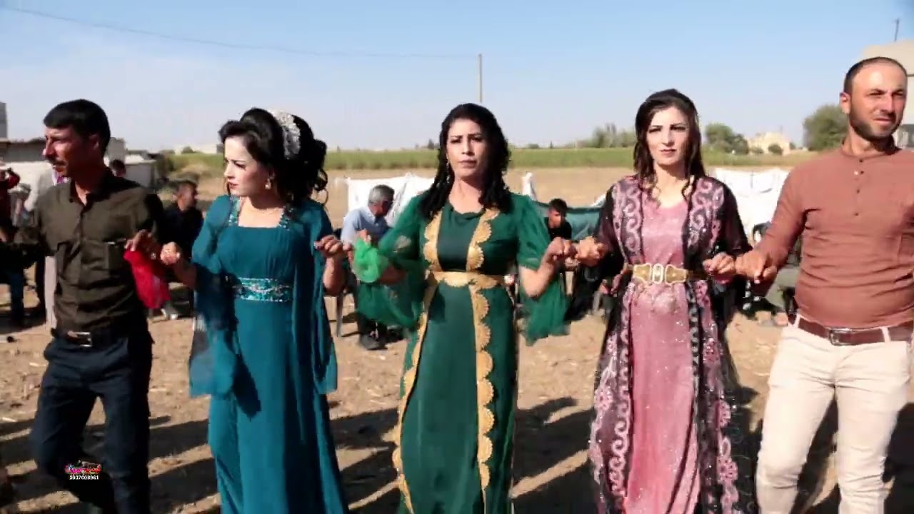 افراح كوباني قرية القاسمية الف مبروك للعريس عادل& هدلة  part1