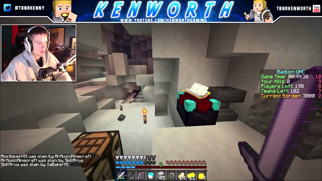 MINECRAFT UHC BADLION WIN #3 