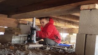 FOUND OUR 4 YEAR OLD JACKING UP THE HOUSE! | Sam & Nia