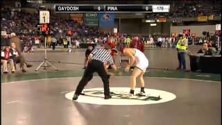 170 lbs. Class 3A Matchup from the 2012 WIAA Wrestling Championships