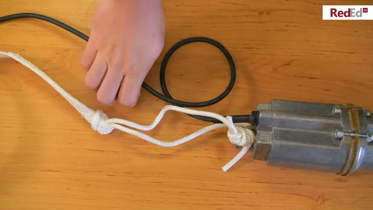 Zavěšení čerpadla | #NectuNavod | RedEd.cz - čerpací technika