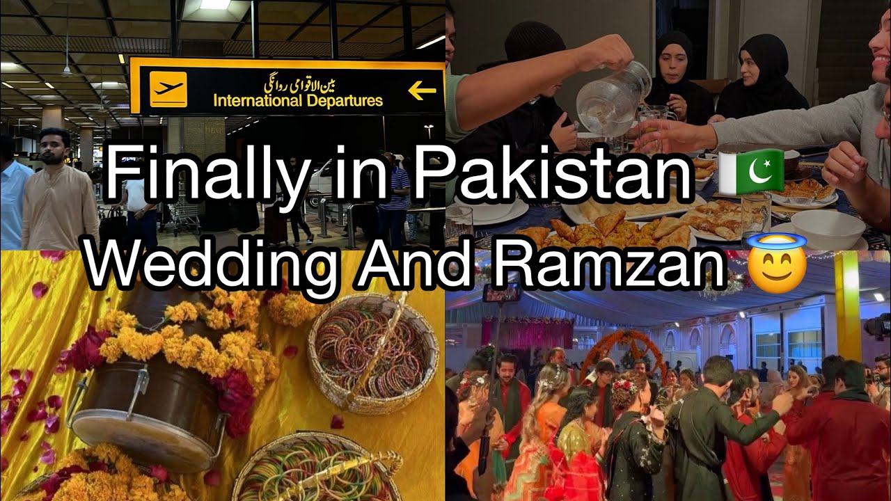 Finally we reached Pakistan |Wedding series |Ramzan aesthetic 