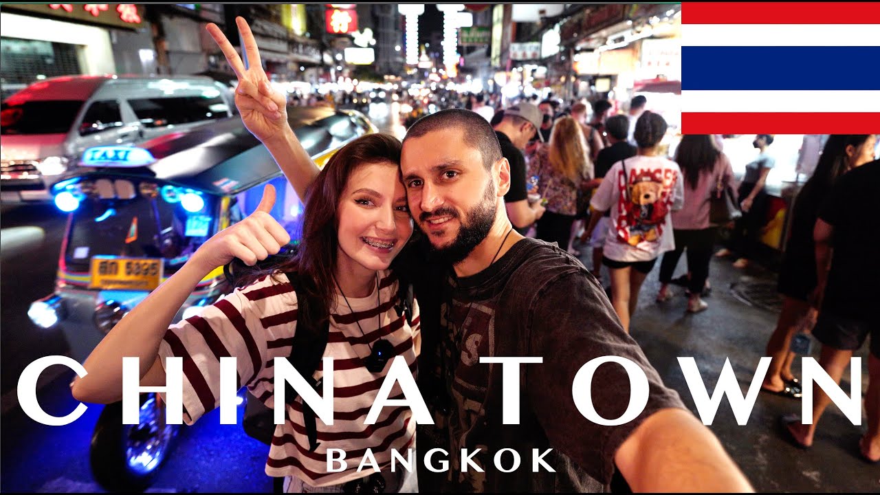 Am mancat SCORPION în vibrantul CHINATOWN! Cursa nebuna cu TUK TUK-ul prin BANGKOK, Thailanda 🇹🇭