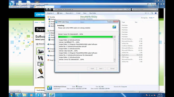 How to download and install DYMO Label Software Windows US