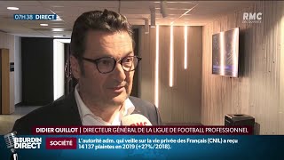 Ligue 1 à 22 équipes: les explications du directeur général de la ligue, Didier Quillot