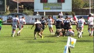 USBergerac - Lilles rugby résumé 12042015