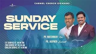 Sunday 1st Service  | 28  Apr  24 | Pas. Jaspher Earnest  | Carmel Church Sivakasi