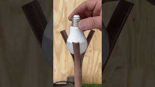 Puso una lámpara dentro de un tubo y creó algo sorprendente #PVC #lampara #DIY #decoracion #taller