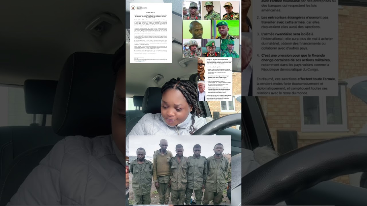 Urgent : Gouvernement Congolais très satisfait de sanctions contre l’armée Rwandaise 