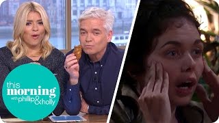 Holly and Phillip Surprise the I'm A Celeb Camp With a Quiz Challenge | This Morning