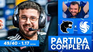 FURIA vs FALCONS - PARTIDA COMPLETA COM GAULES - IEM COLOGNE 2025