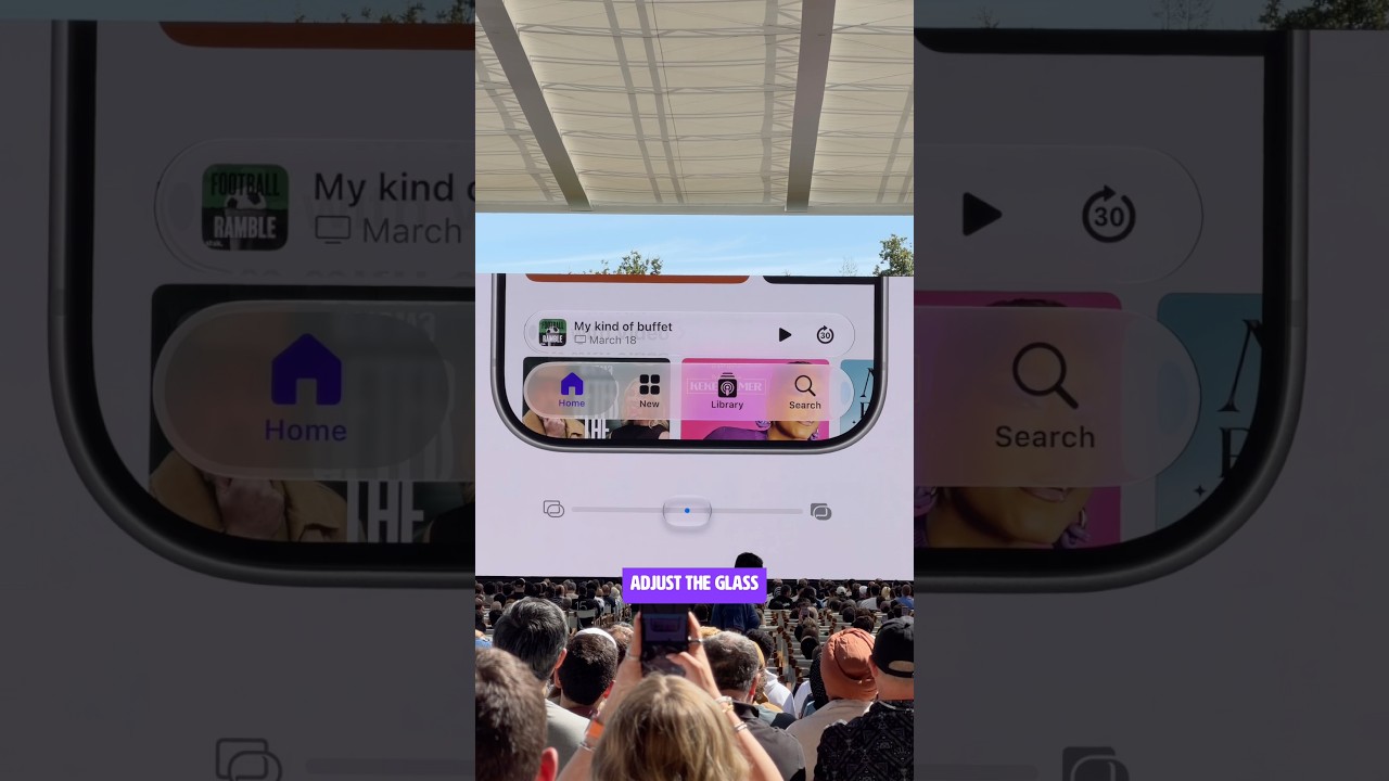 iOS 27 Liquid Glass is Getting Way Better #wwdc #ios27