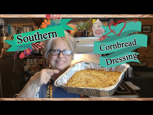 Southern Cornbread Dressing - Dinner at the Zoo