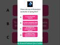 Spring Boot Quiz 23 - What is the Scheduled annotation in #springboot #quiz