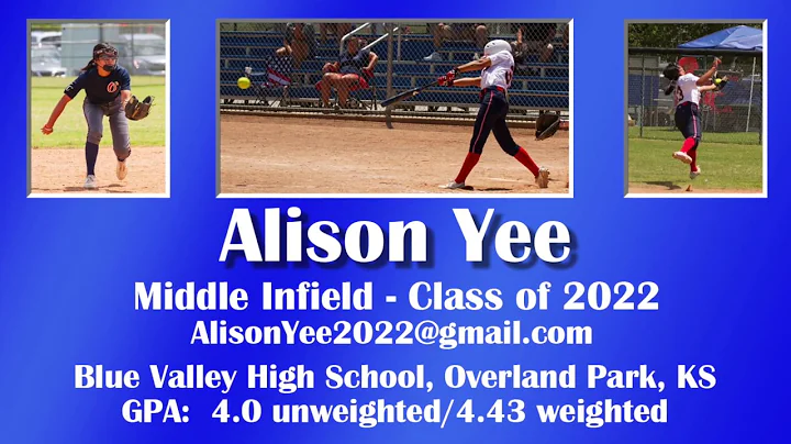 Alison Yee 2022   Softball Skills 7 19