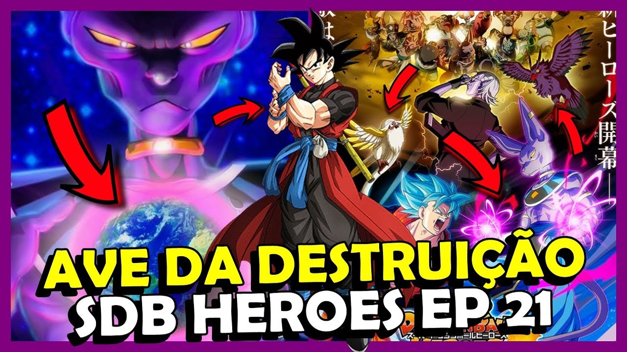 Super Dragon Ball Heroes - Episódio 7 DUBLADO #instintosuperior #bills