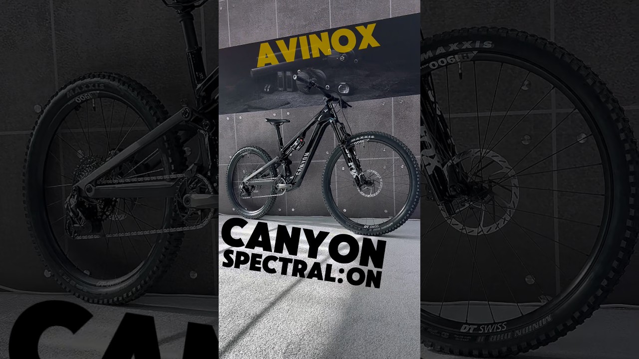 New Canyon Spectral:ON. Another killer trail bike with the Avinox M2S motor and 700 Wh battery.