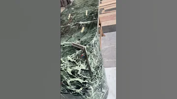 Luxury Prada Green Marble Countertop For Decor 